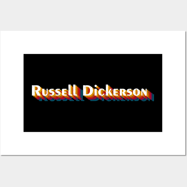 retro vintage Russell Dickerson Wall Art by TulenTelan